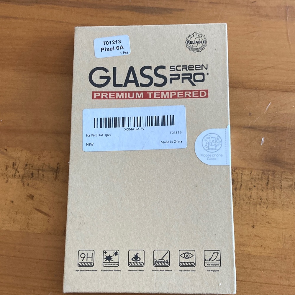Premium Tempered Screen Protector for Pixel 6A - Brown